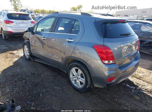 KL7CJLSB5KB928837 2019 CHEVROLET TRAX Серебряный Задняя левая четверть