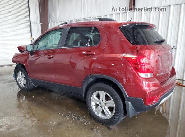 KL7CJPSB2MB358161 2021 CHEVROLET TRAX Красный Задняя левая четверть