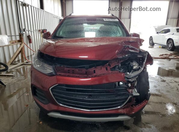 KL7CJPSB2MB358161 2021 CHEVROLET TRAX Красный Вид спереди