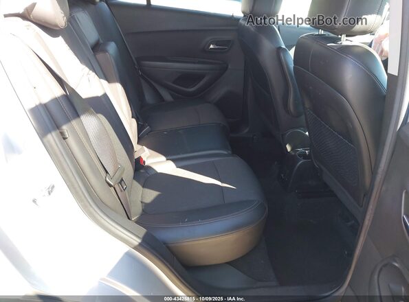 KL7CJPSM6MB372548 2021 CHEVROLET TRAX Silver Vista de la etiqueta del VIN