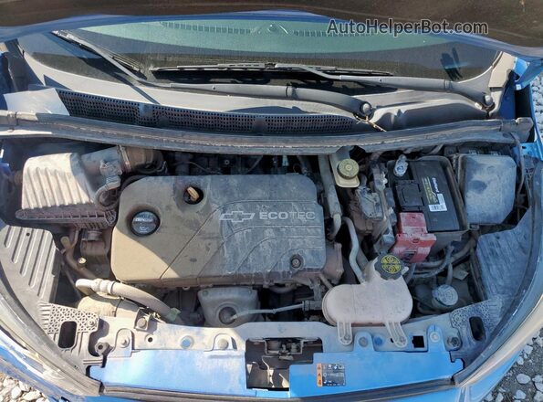 KL8CB6SA1JC465427 2018 CHEVROLET SPARK Blue Widok wnętrza z tyłu