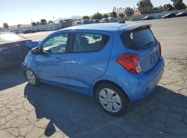 KL8CB6SA1JC476623 2018 CHEVROLET SPARK Blue Tył lewy