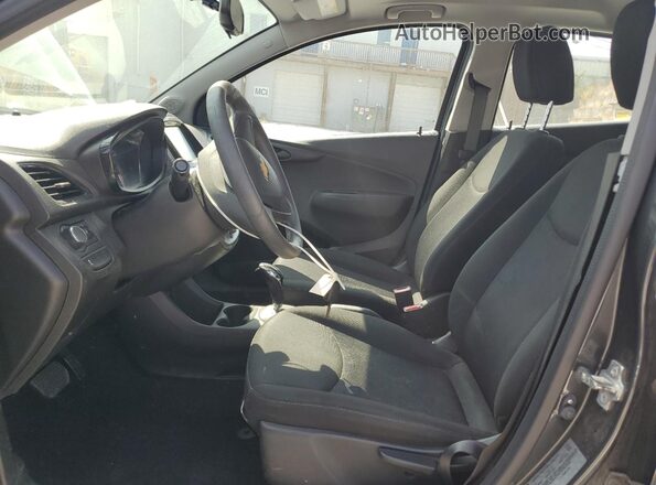 KL8CB6SA8JC482385 2018 CHEVROLET SPARK Gray წინა სალონის ხედი