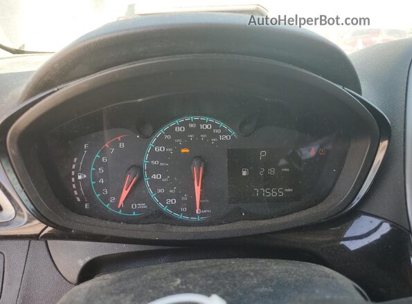 KL8CD6SA0KC731421 2019 CHEVROLET SPARK Серый Вид щитка приборов