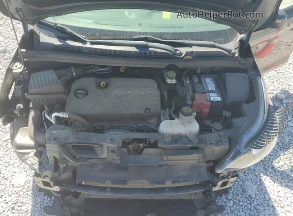 KL8CD6SA0KC731421 2019 CHEVROLET SPARK Серый Вид задней части салона