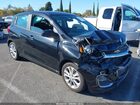 2021 Chevrolet Spark Fwd 1lt Automatic Black vin: KL8CD6SA3MC225701
