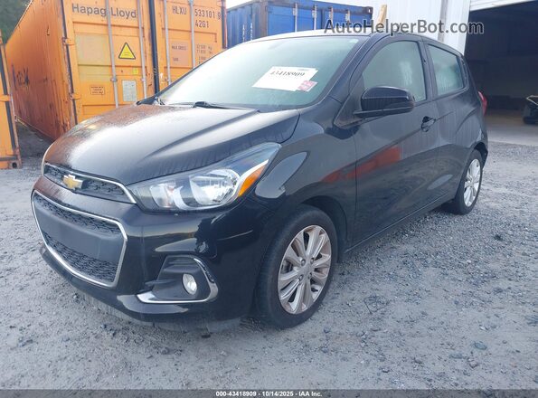 KL8CD6SA5HC707429 2017 CHEVROLET SPARK Черный Передняя левая четверть