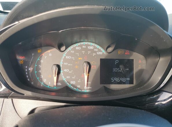 KL8CD6SA7NC010890 2022 CHEVROLET SPARK White Instrument cluster view