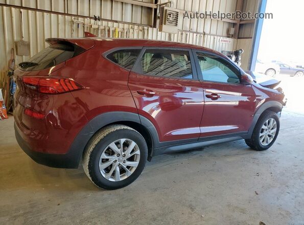 KM8J2CA42LU086096 2020 HYUNDAI TUCSON Бордовый Задняя правая четверть