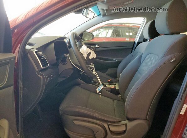KM8J2CA42LU086096 2020 HYUNDAI TUCSON Бордовый Вид салона спереди