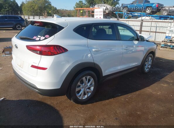 KM8J2CA49LU130756 2020 HYUNDAI TUCSON Белый Задняя правая четверть