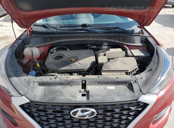 KM8J33A42MU406502 2021 HYUNDAI TUCSON Red Vista interior trasera