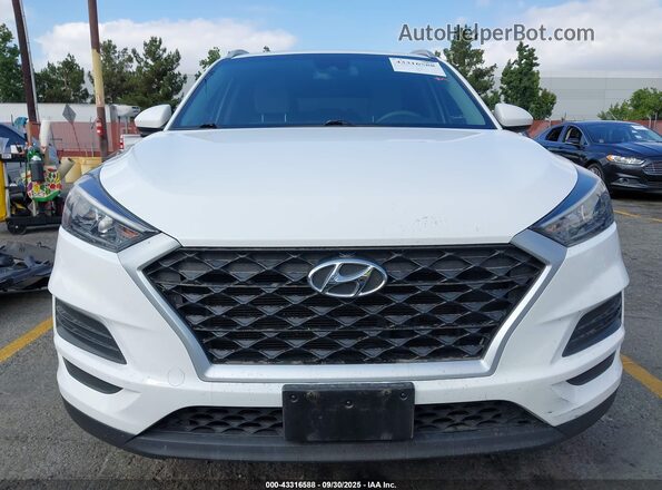 KM8J33A45MU299641 2021 HYUNDAI TUCSON White Rear interior view