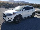 2021 Hyundai Tucson Limited White vin: KM8J3CAL9MU285085