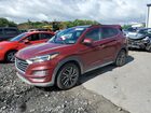 2020 Hyundai Tucson Limited Темно-бордовый vin: KM8J3CALXLU087288
