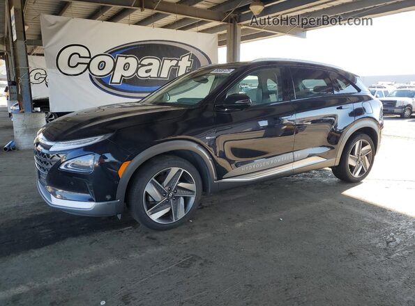 KM8J84A62MU017304 2021 HYUNDAI NEXO Черный Передняя левая четверть