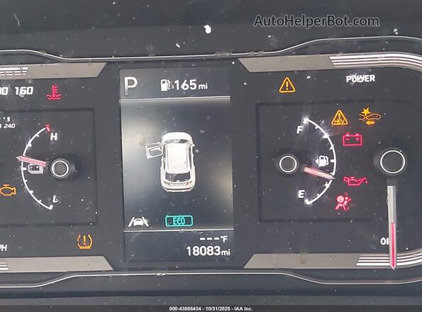 KM8JBCD14RU229446 2024 HYUNDAI TUCSON HYBRID Синий Вид задних сидений