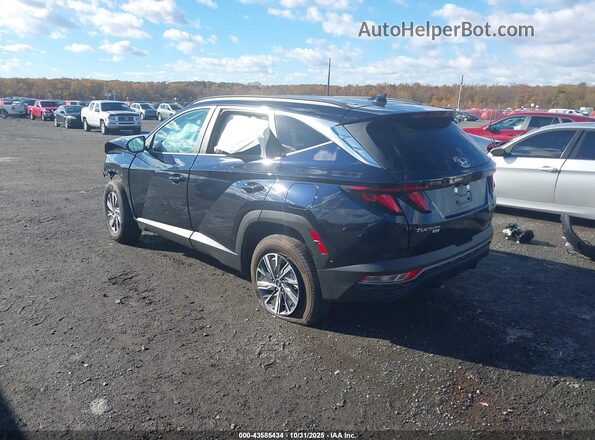 KM8JBCD14RU229446 2024 HYUNDAI TUCSON HYBRID Синий Задняя левая четверть