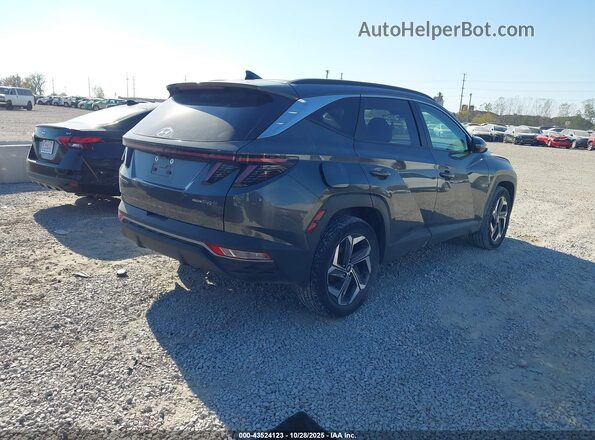 KM8JBDA2XNU080988 2022 HYUNDAI TUCSON PLUG-IN HYBRID Blue Trasero derecho