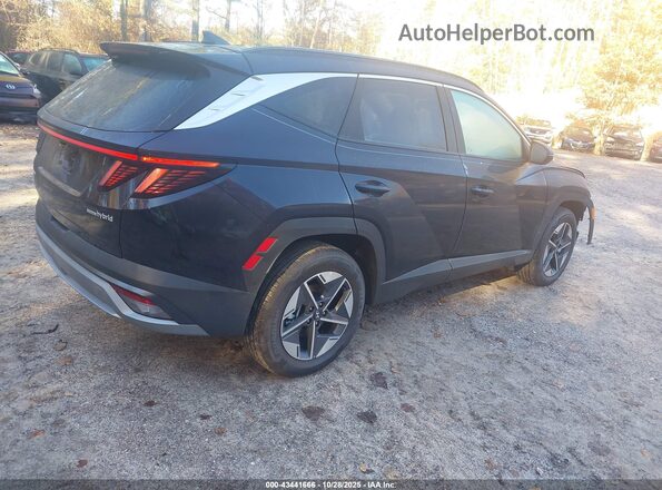 KM8JCDD11SU379376 2025 HYUNDAI TUCSON HYBRID Синий Задняя правая четверть