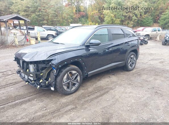 KM8JCDD11SU379376 2025 HYUNDAI TUCSON HYBRID Синий Передняя левая четверть