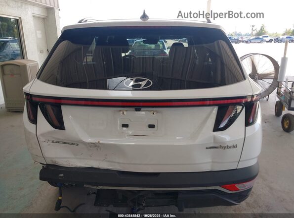 KM8JFCA11NU026663 2022 HYUNDAI TUCSON HYBRID White 
