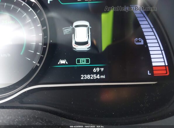 KM8K33AG3KU036592 2019 HYUNDAI KONA EV Red 