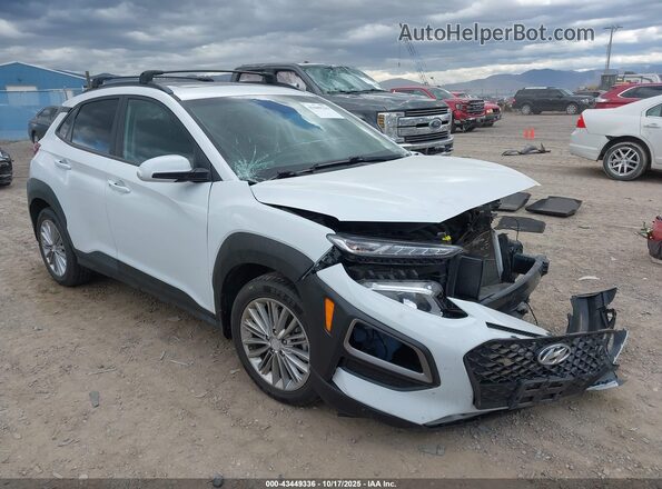 KM8K6CAA2MU622366 2021 HYUNDAI KONA White Առջևի աջ
