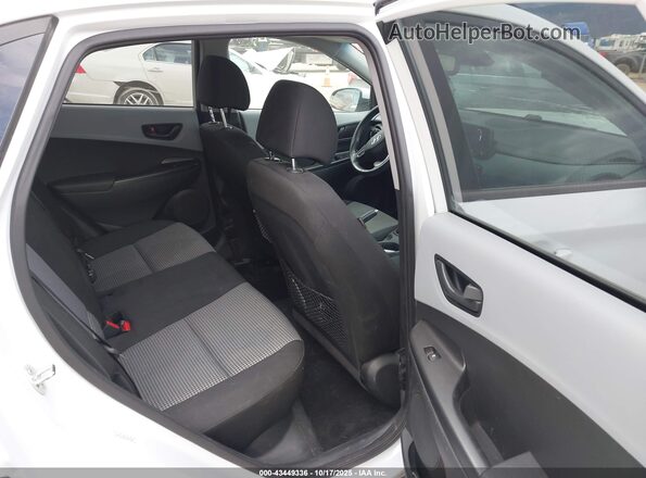 KM8K6CAA2MU622366 2021 HYUNDAI KONA White VIN կոդի պիտակի տեսք