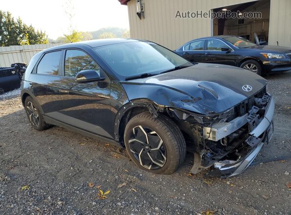 KM8KMDAF0NU100067 2022 HYUNDAI IONIQ Черный Передняя правая четверть