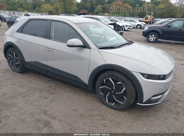 KM8KMDAF3NU053343 2022 HYUNDAI IONIQ 5 Серый Передняя правая четверть