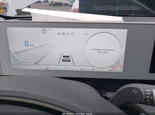 KM8KMDAF3NU053343 2022 HYUNDAI IONIQ 5 Серый Вид задних сидений