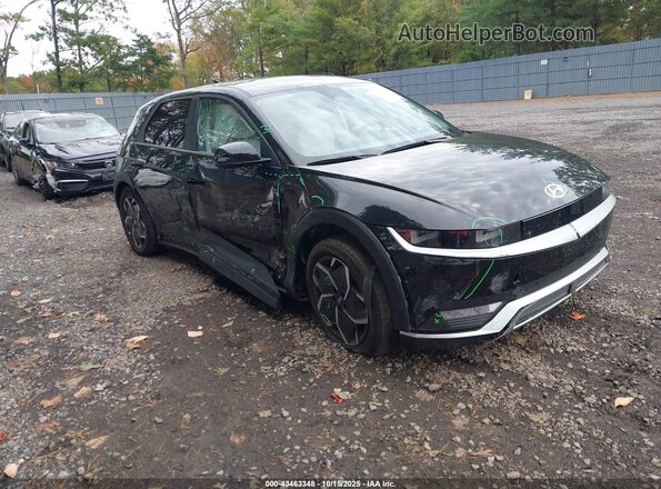 KM8KNDAF3PU139641 2023 HYUNDAI IONIQ 5 Black Przód prawy