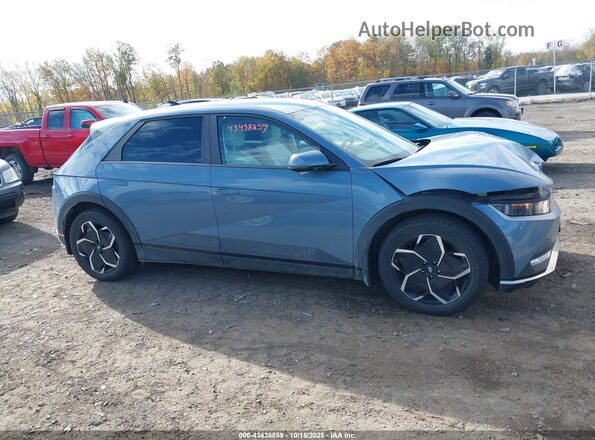 KM8KNDAF4PU203072 2023 HYUNDAI IONIQ 5 Blue Widok zestawu wskaźników