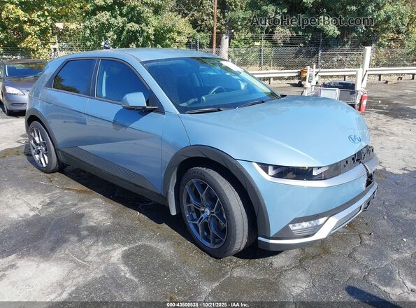 KM8KNDAF4PU204626 2023 HYUNDAI IONIQ 5 Light Blue Передняя правая четверть