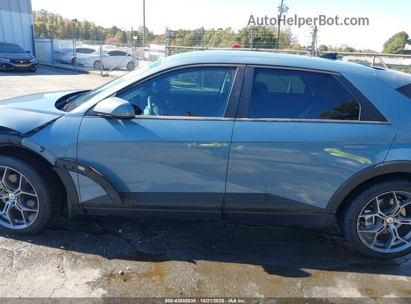 KM8KNDAF4PU204626 2023 HYUNDAI IONIQ 5 Light Blue Панорамный вид салона 360°
