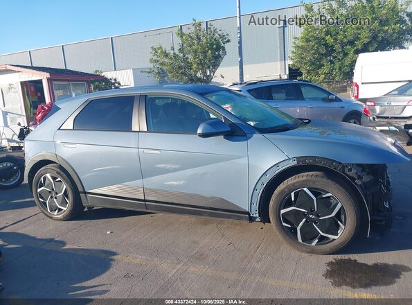 KM8KNDAF5PU199677 2023 HYUNDAI IONIQ 5 Blue Панорамний вид салону 360°