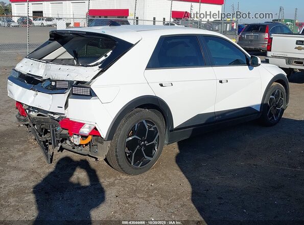 KM8KNDAF8PU174045 2023 HYUNDAI IONIQ 5 Белый Задняя правая четверть