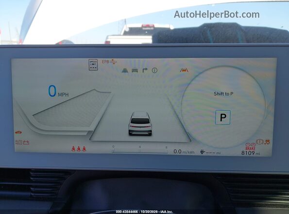 KM8KNDAF8PU174045 2023 HYUNDAI IONIQ 5 Белый Вид задних сидений