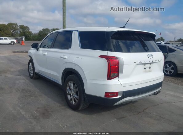 KM8R14HE2MU335380 2021 HYUNDAI PALISADE Белый Задняя левая четверть