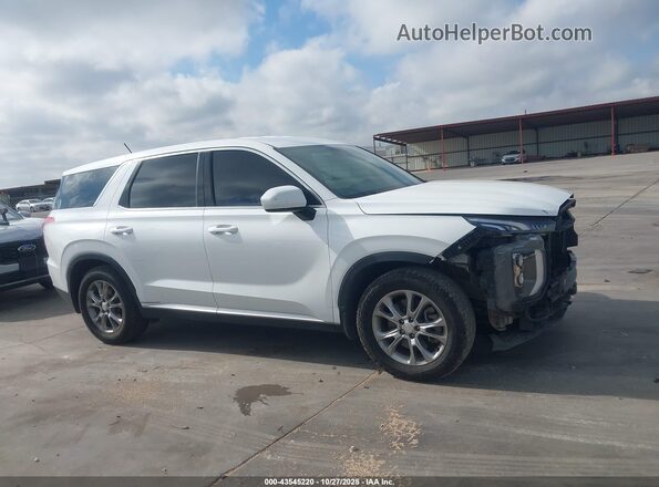 KM8R14HE2MU335380 2021 HYUNDAI PALISADE Белый Панорамный вид салона 360°