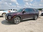 2020 Hyundai Palisade Sel Burgundy vin: KM8R34HE0LU066126