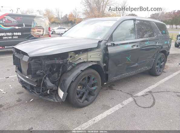 KM8R4DHE0LU062025 2020 HYUNDAI PALISADE Серый Передняя левая четверть