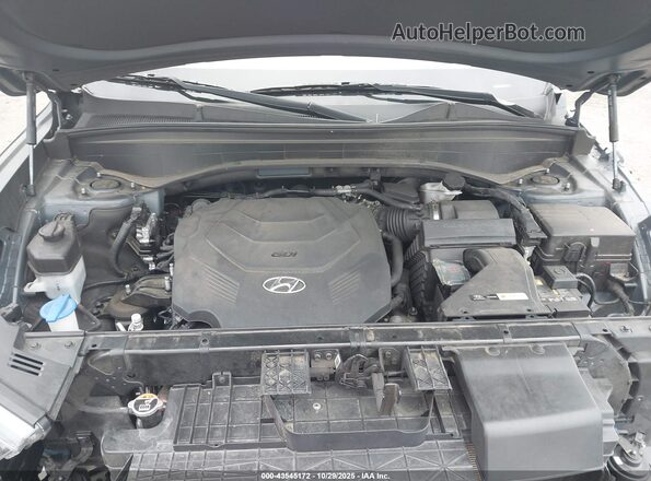 KM8R4DHE0LU062025 2020 HYUNDAI PALISADE Серый Вид сзади