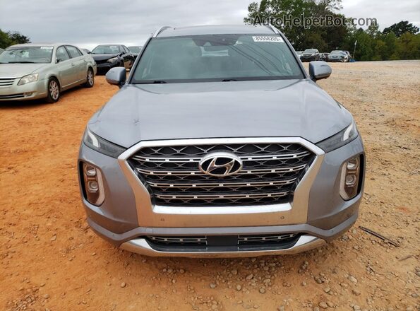 KM8R5DHEXLU110823 2020 HYUNDAI PALISADE Silver Widok z przodu