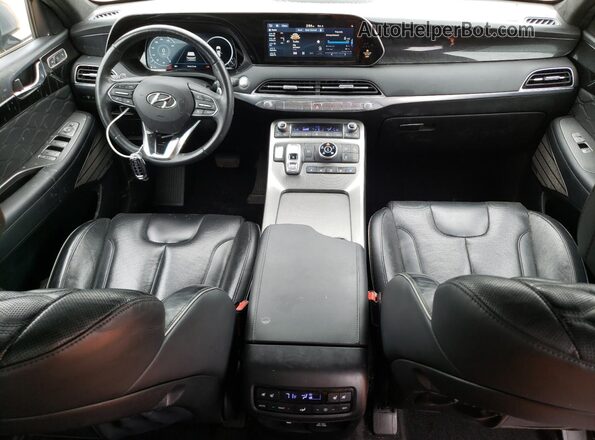 KM8R5DHEXLU110823 2020 HYUNDAI PALISADE Silver Widok deski rozdzielczej