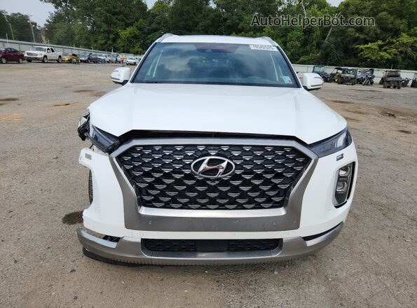 KM8R7DHE1NU401210 2022 HYUNDAI PALISADE Белый Вид спереди
