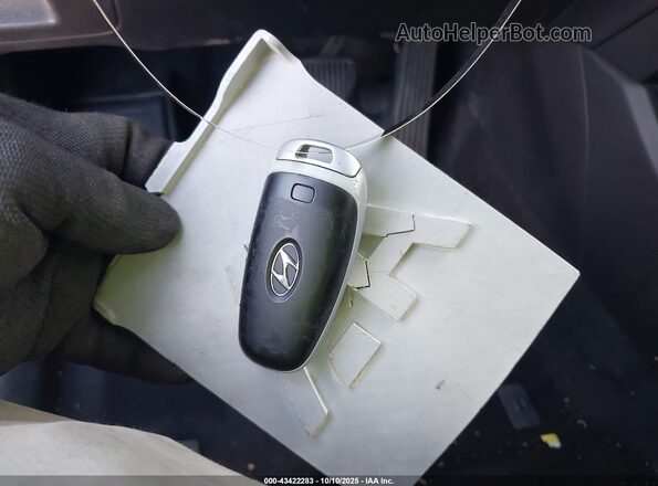 KM8S2DA14MU005844 2021 HYUNDAI SANTA FE HYBRID BLUE Gray Առջևի վահանակի տեսք