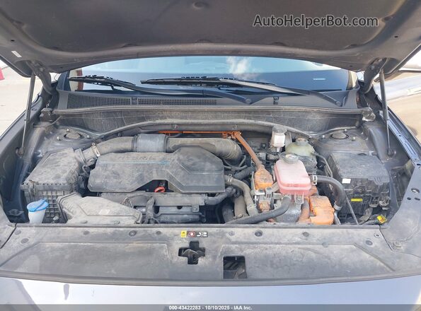 KM8S2DA14MU005844 2021 HYUNDAI SANTA FE HYBRID BLUE Gray Հետևի տեսք