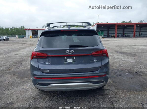 KM8S2DA14MU005973 2021 HYUNDAI SANTA FE HYBRID BLUE Gray 